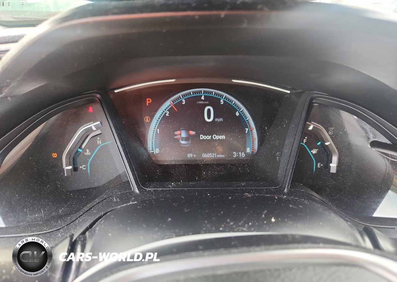 2020 Honda Civic Lx VIN:19XFC2F64LE011622 - 9
