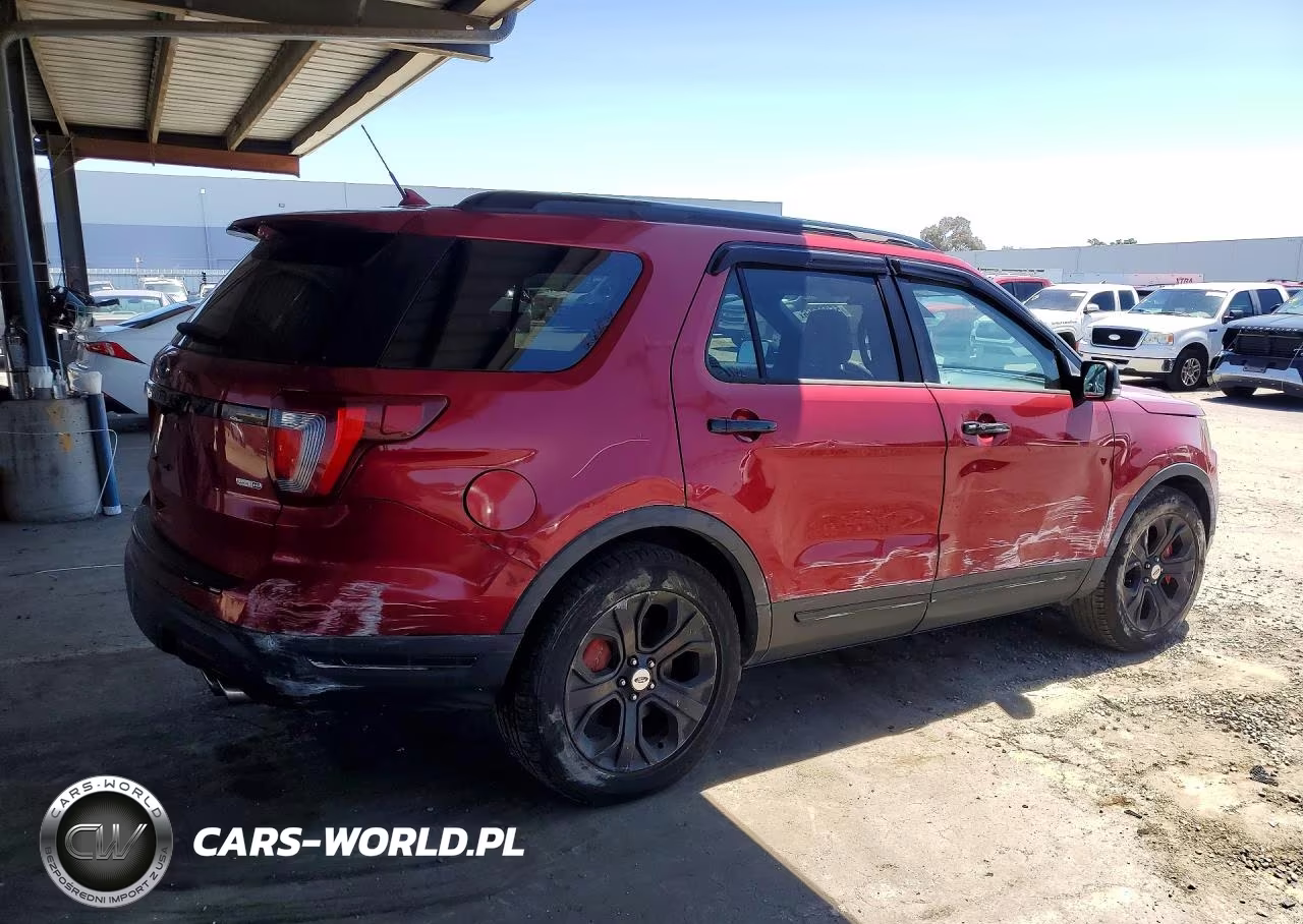 2018 Ford Explorer Sport VIN:1FM5K8GT3JGB10091 - 3