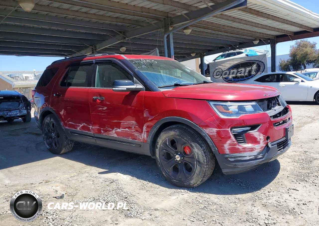 2018 Ford Explorer Sport VIN:1FM5K8GT3JGB10091 - 4