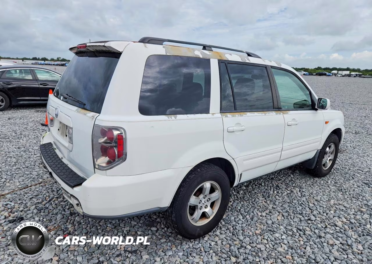 2007 Honda Pilot Ex VIN:5FNYF28427B044324 - 3