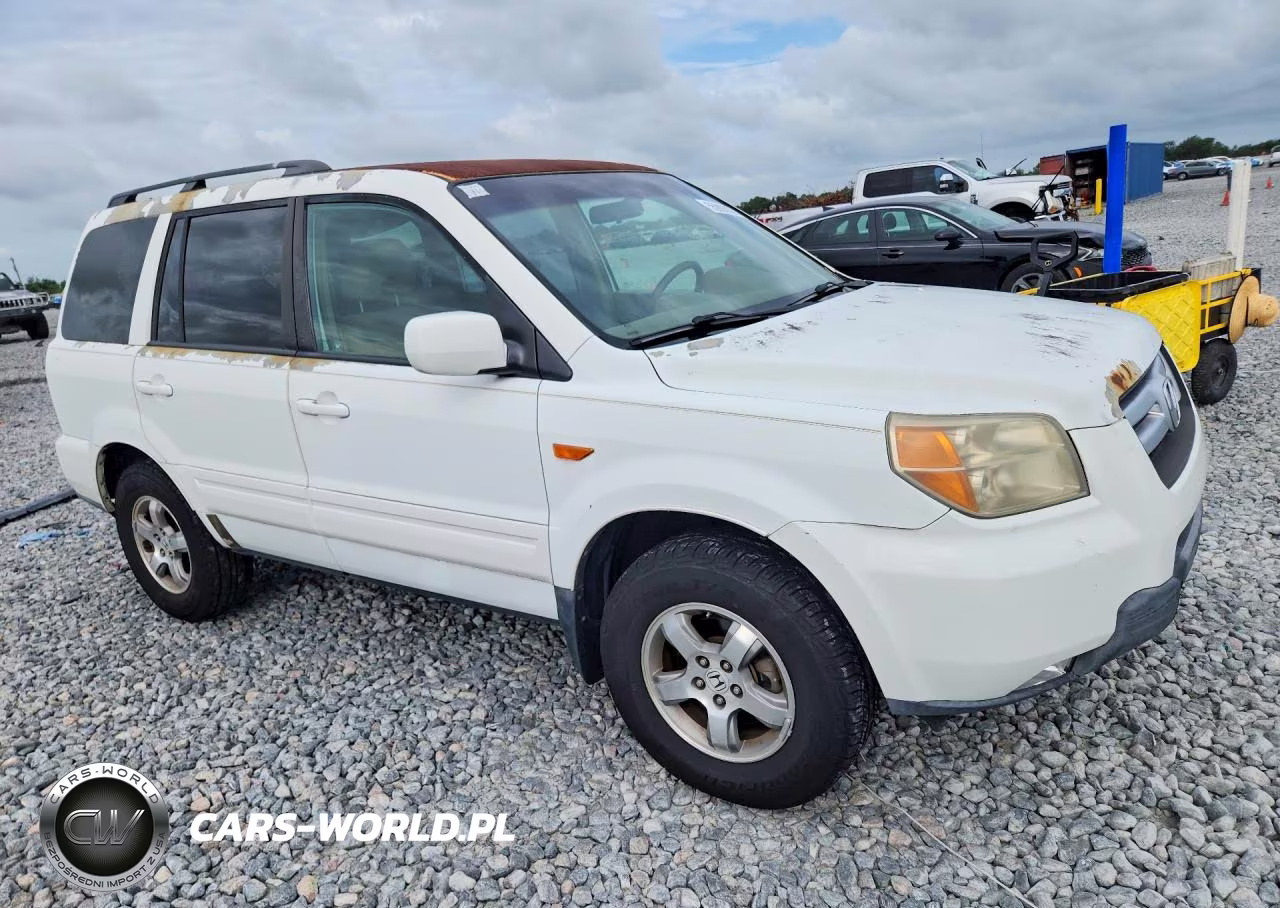 2007 Honda Pilot Ex VIN:5FNYF28427B044324 - 4