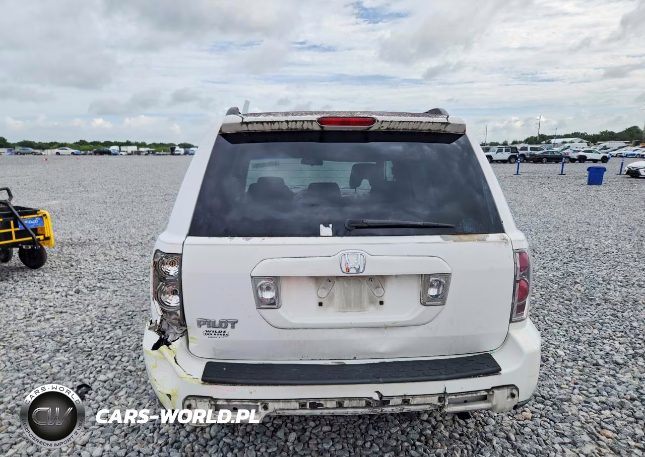 2007 Honda Pilot Ex VIN:5FNYF28427B044324 - 6
