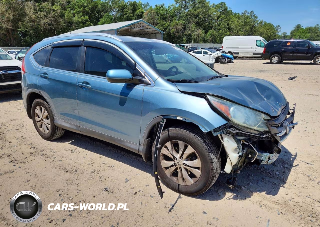 2014 Honda Cr-V Exl VIN:2HKRM3H74EH560807 - 4