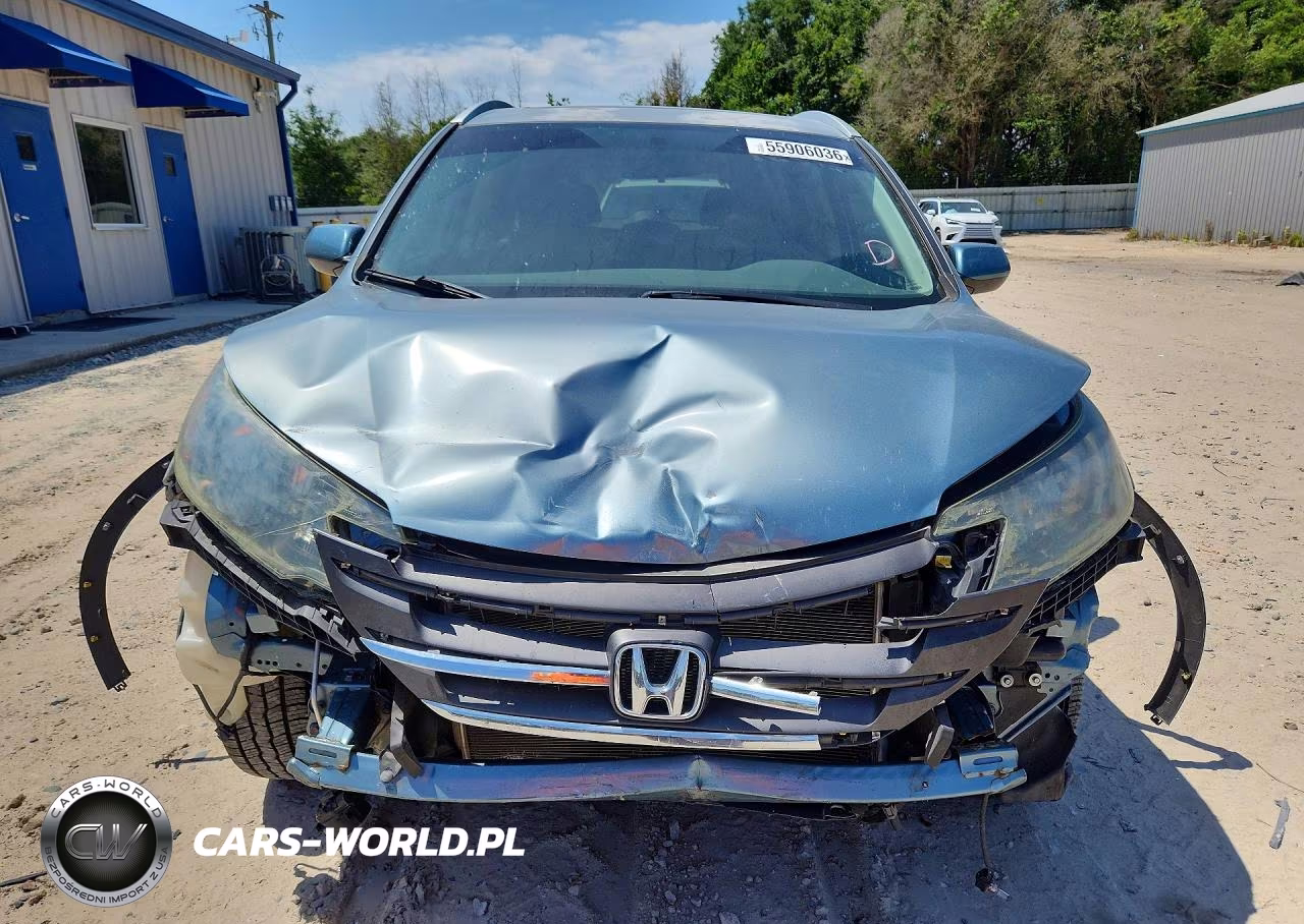 2014 Honda Cr-V Exl VIN:2HKRM3H74EH560807 - 5