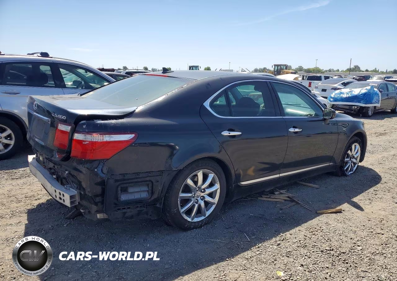 2007 Lexus Ls 460 VIN:JTHBL46F675051579 - 3