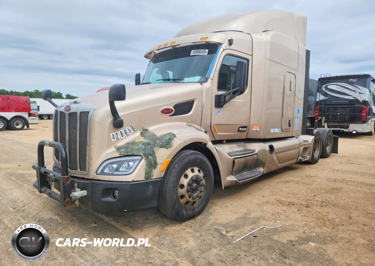 2015 Peterbilt 579 Semi Truck VIN:1XPBD49X0FD283682 - 2