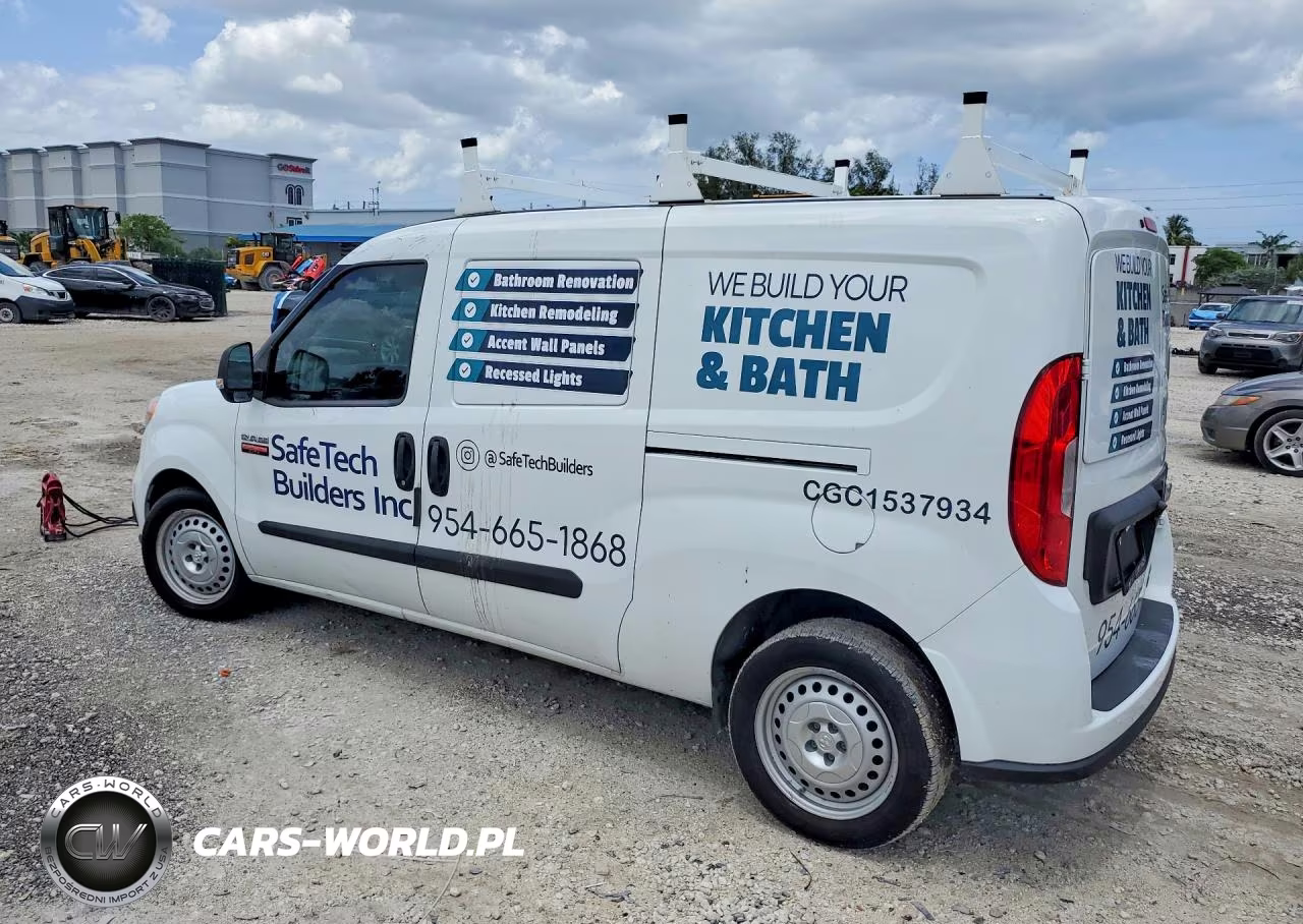 2022 Ram Promaster City Cargo Van VIN:ZFBHRFAB1N6X21284 - 2