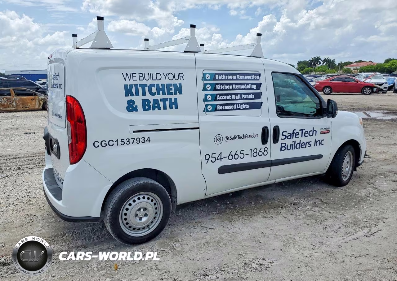 2022 Ram Promaster City Cargo Van VIN:ZFBHRFAB1N6X21284 - 3
