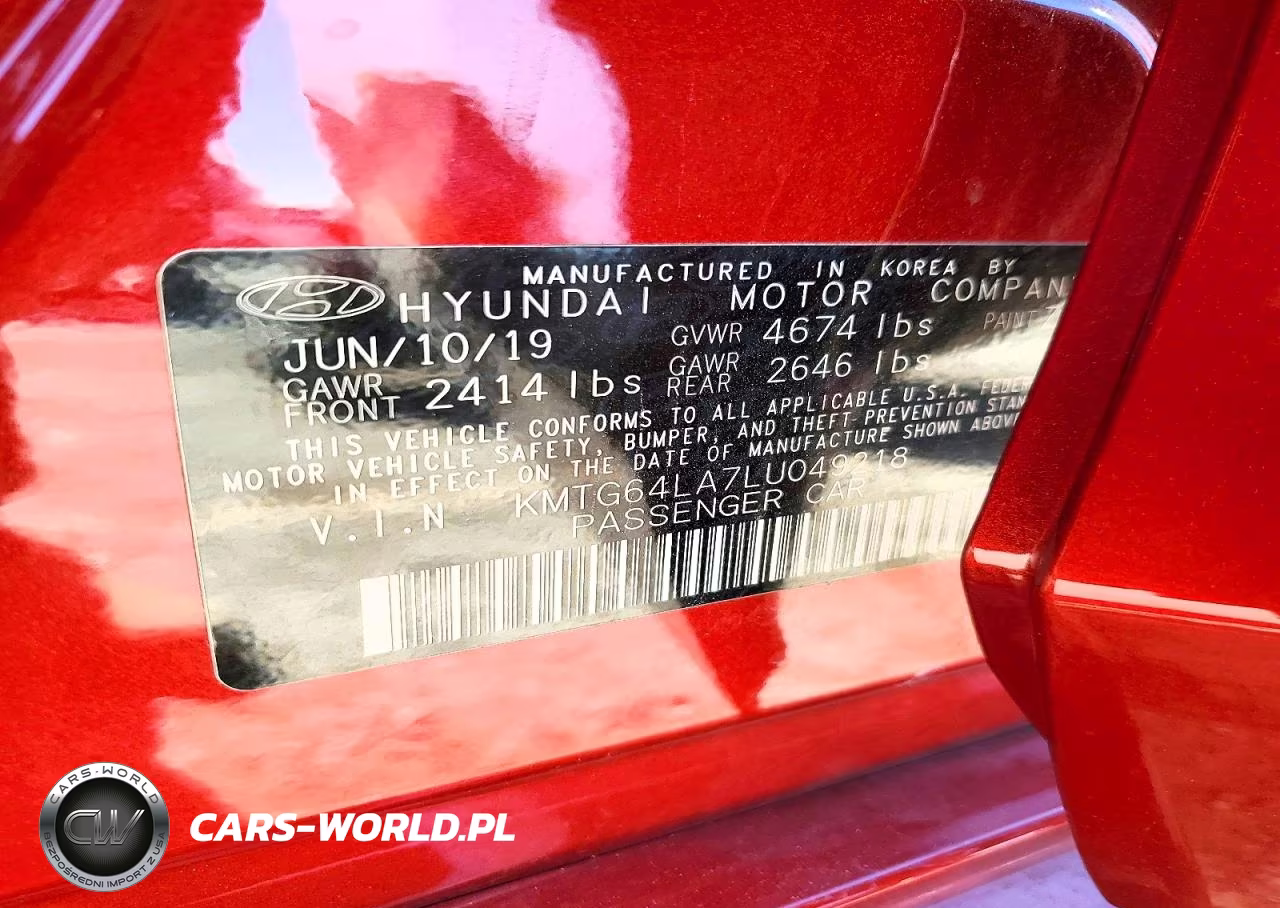 2020 Genesis G70 2.0T VIN:KMTG64LA7LU049218 - 13