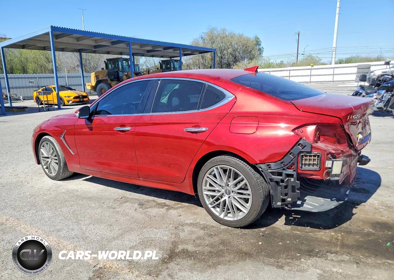 2020 Genesis G70 2.0T VIN:KMTG64LA7LU049218 - 2