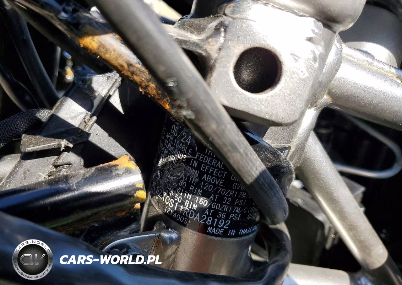 2024 Kawasaki Zx400 S VIN:ML5ZXCS11RDA28192 - 9
