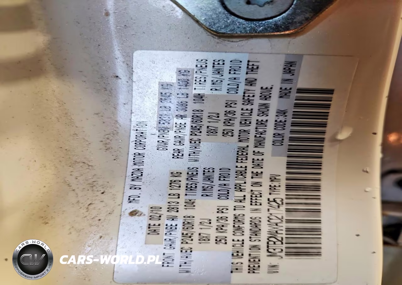 2010 Mazda Cx-9 VIN:JM3TB2MAXA0217425 - 13