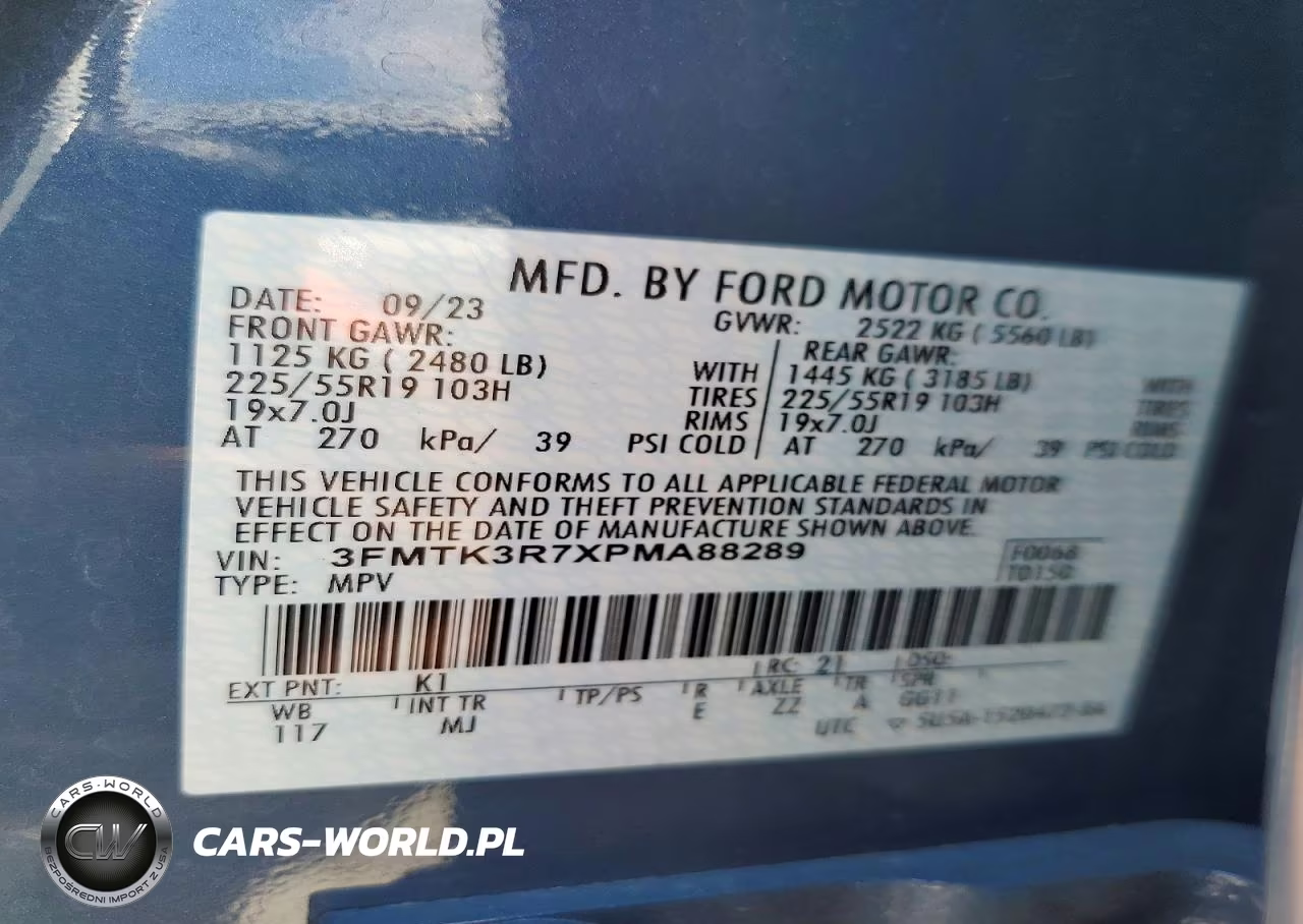 2023 Ford Mustang Mach-E Premium VIN:3FMTK3R7XPMA88289 - 14