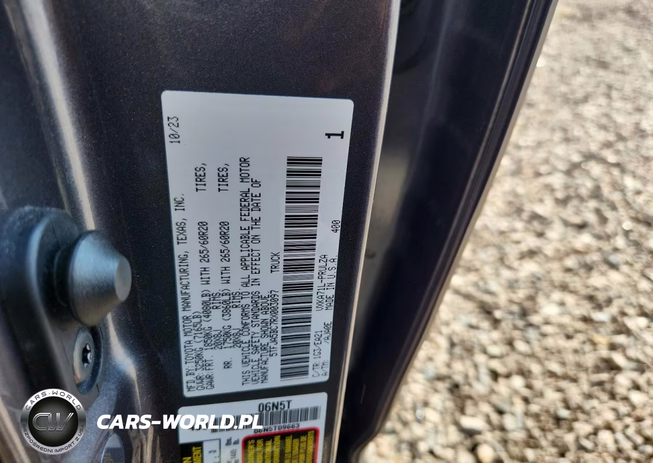 2024 Toyota Tundra Crewmax Limited VIN:5TFJA5BC7RX003097 - 12