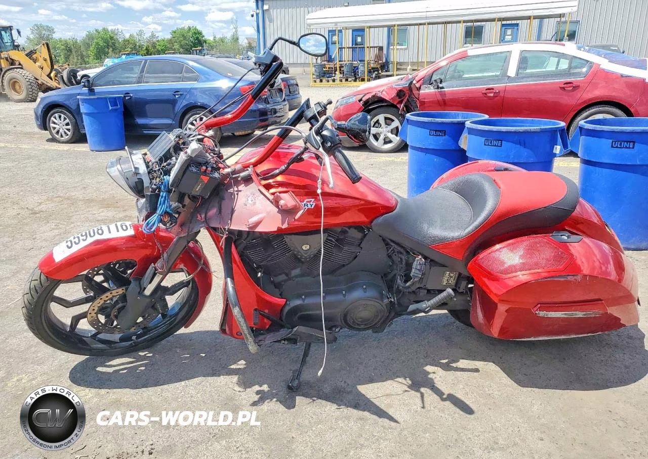 2016 Victory Motorcycles Cross Country Abs VIN:5VPDW36N0G3048550 - 3