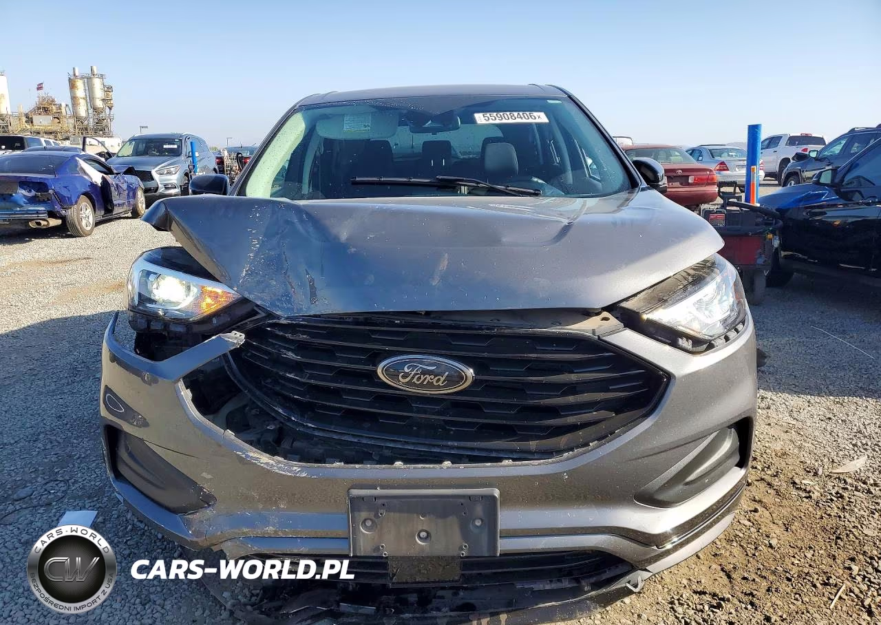 2022 Ford Edge Se VIN:2FMPK4G95NBA40323 - 5