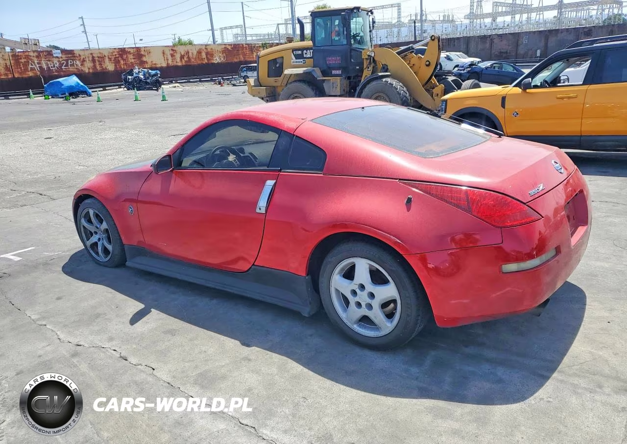 2004 Nissan 350Z Coupe VIN:JN1AZ34D34T166139 - 2
