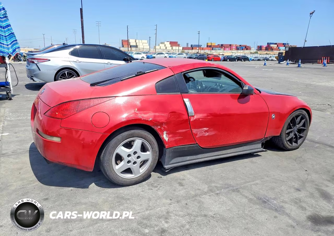 2004 Nissan 350Z Coupe VIN:JN1AZ34D34T166139 - 3