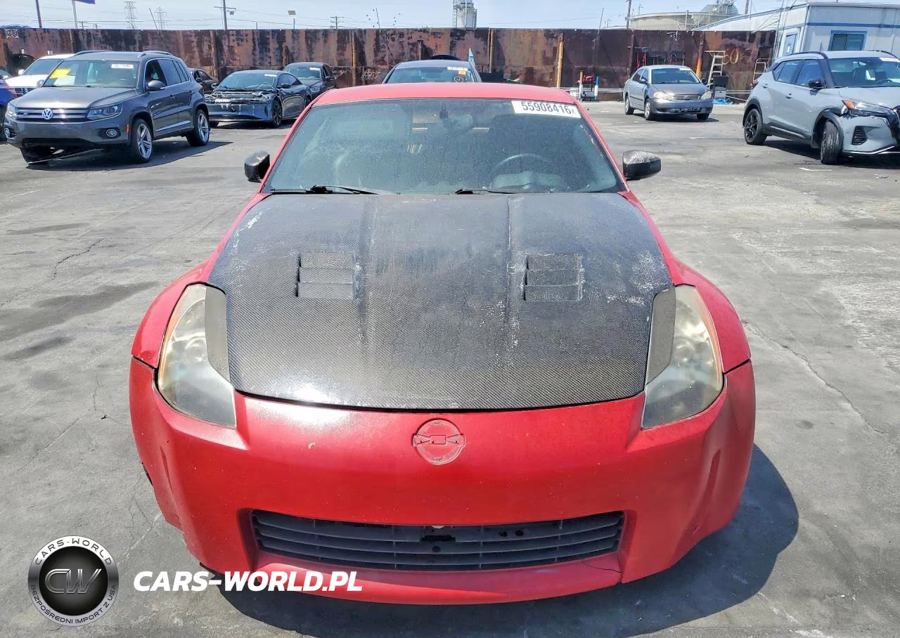 2004 Nissan 350Z Coupe VIN:JN1AZ34D34T166139 - 5
