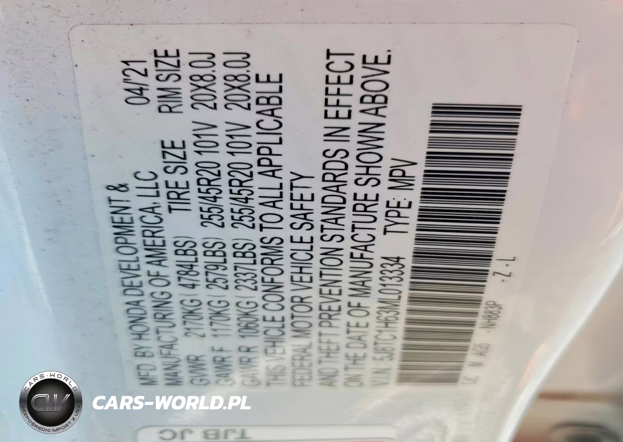 2021 Acura Rdx A-Spec VIN:5J8TC1H63ML013334 - 13