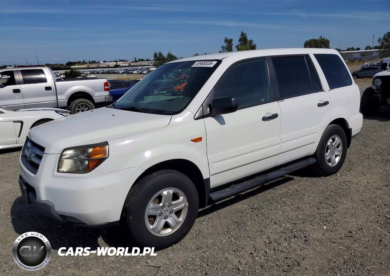 2007 Honda Pilot Lx – zdjęcie 1 z 13