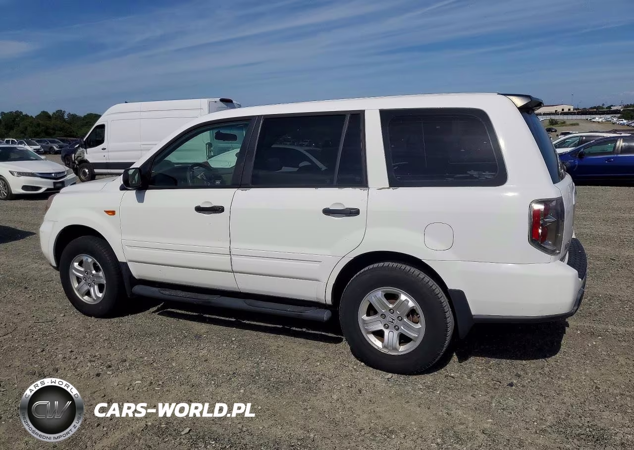 2007 Honda Pilot Lx VIN:5FNYF181X7B023902 - 2