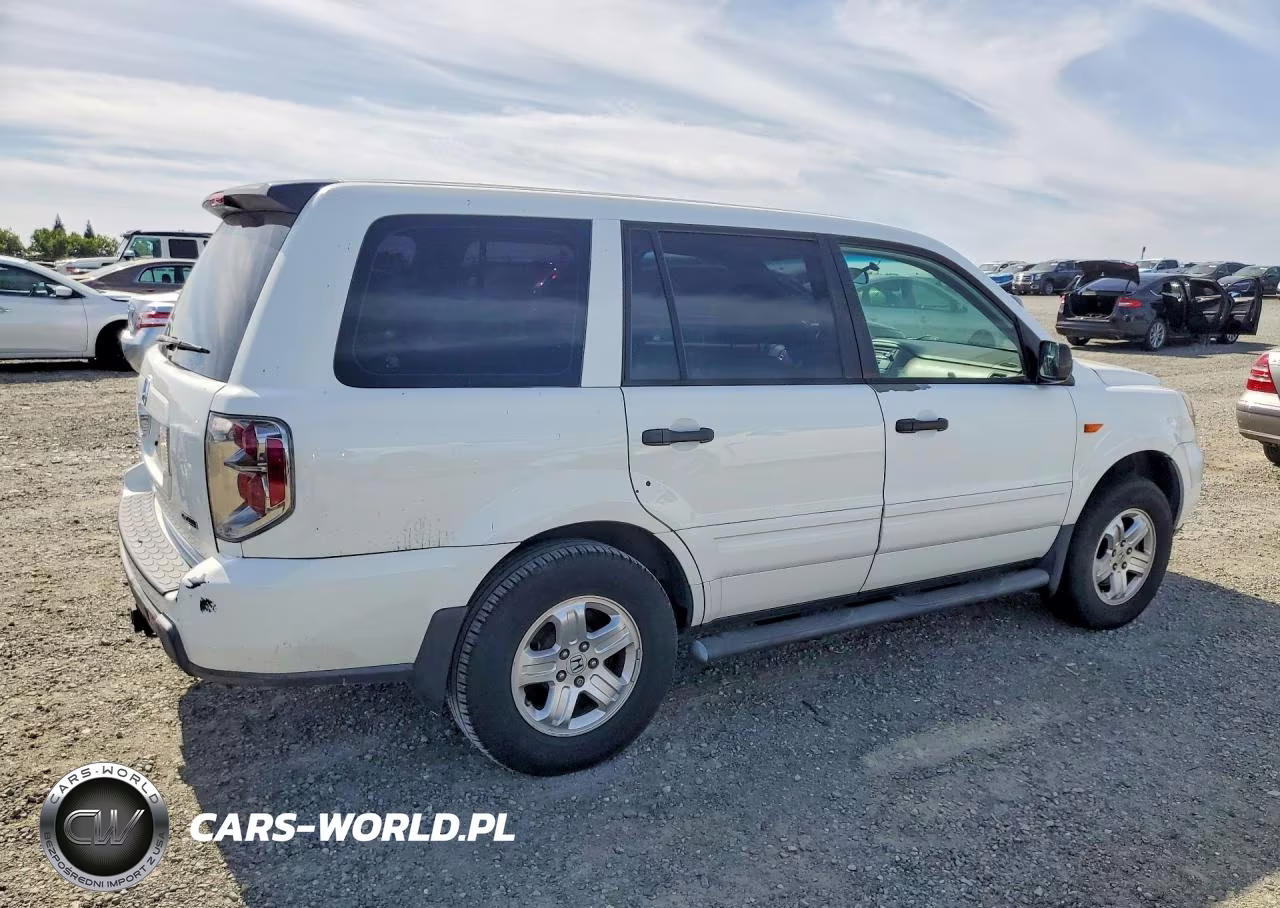 2007 Honda Pilot Lx VIN:5FNYF181X7B023902 - 3