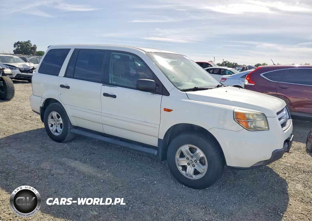 2007 Honda Pilot Lx VIN:5FNYF181X7B023902 - 4