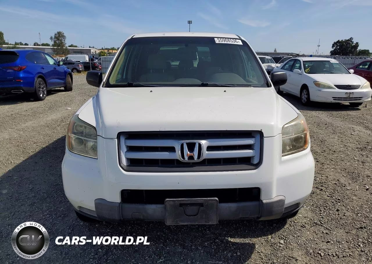 2007 Honda Pilot Lx VIN:5FNYF181X7B023902 - 5
