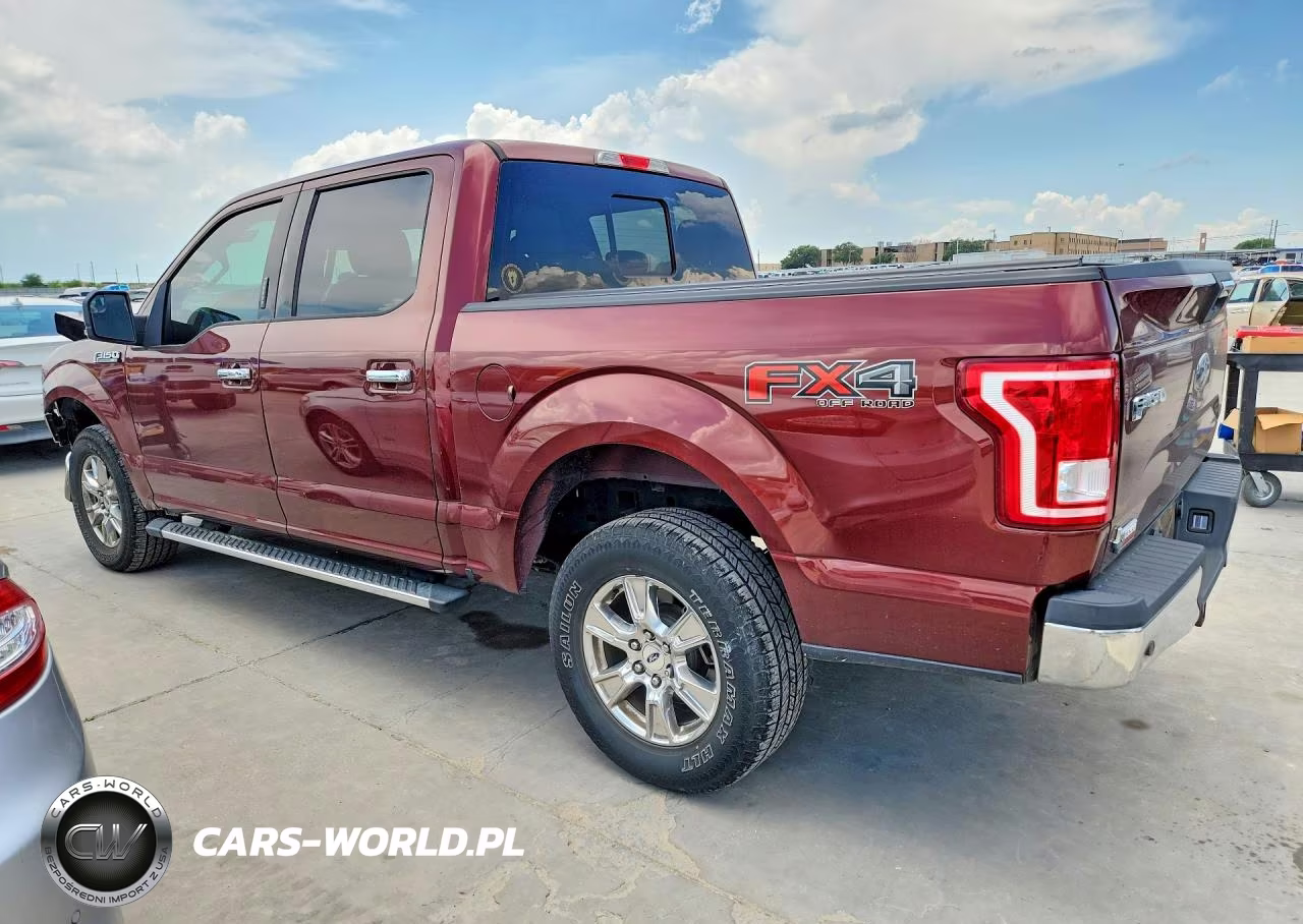 2017 Ford F150 Supercrew VIN:1FTEW1EFXHKC23542 - 2