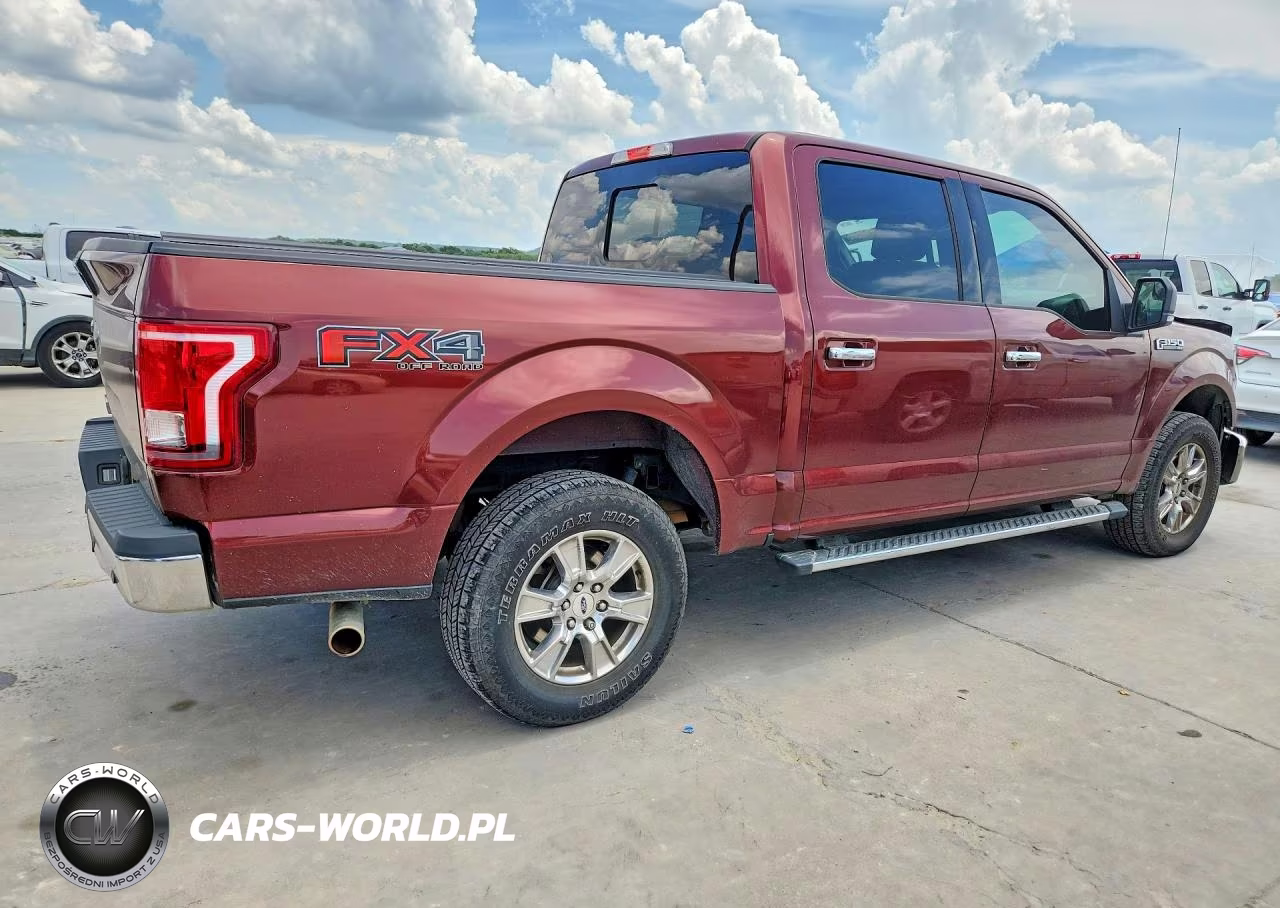 2017 Ford F150 Supercrew VIN:1FTEW1EFXHKC23542 - 3