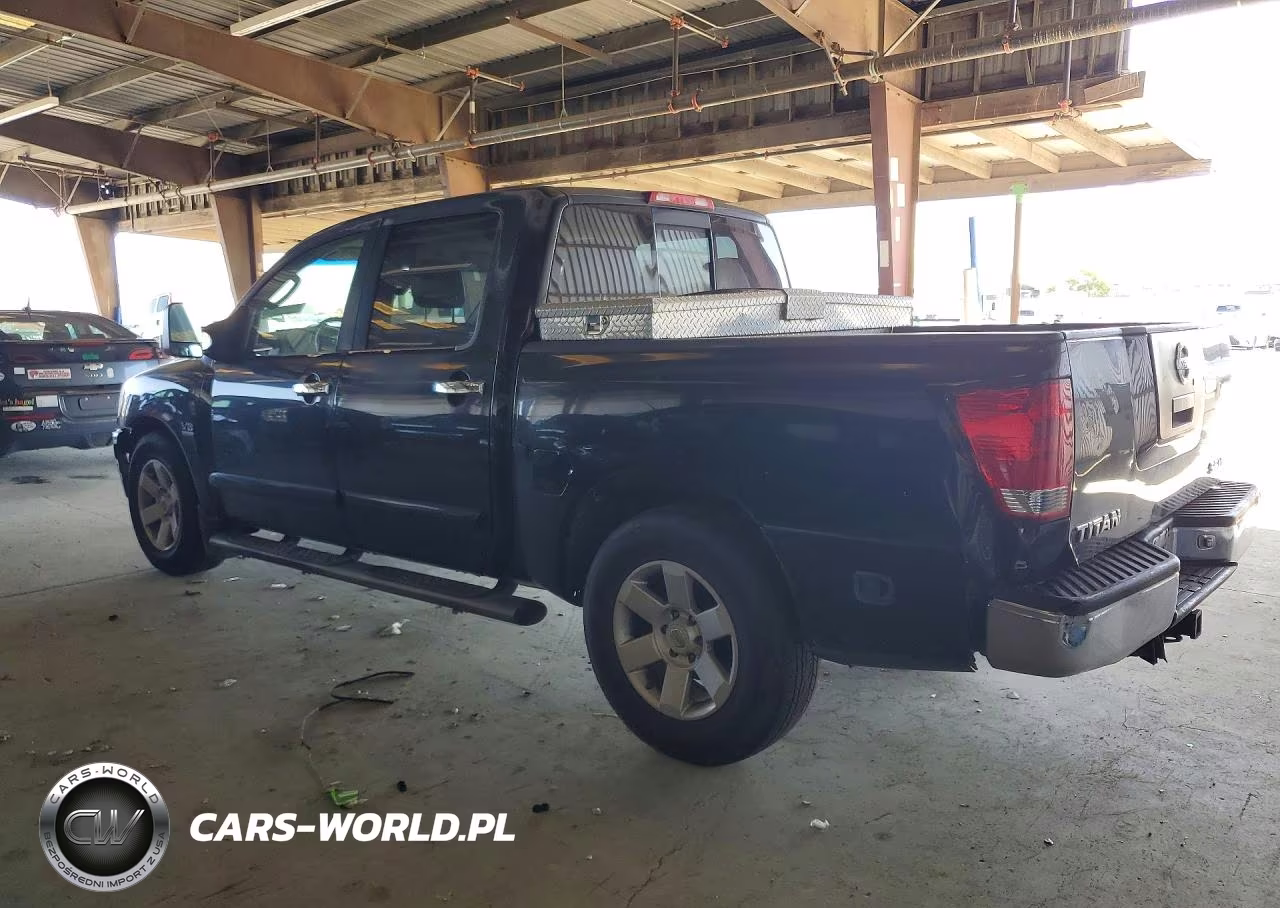 2004 Nissan Titan Xe VIN:1N6AA07A84N521828 - 2