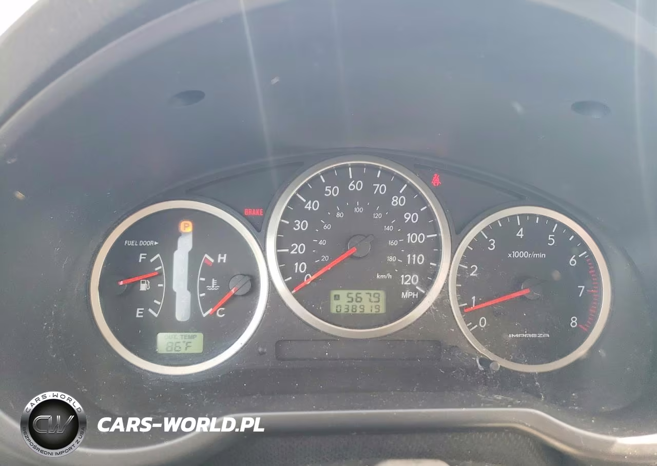 2005 Subaru Impreza Outback Sport VIN:JF1GG68575H818403 - 9
