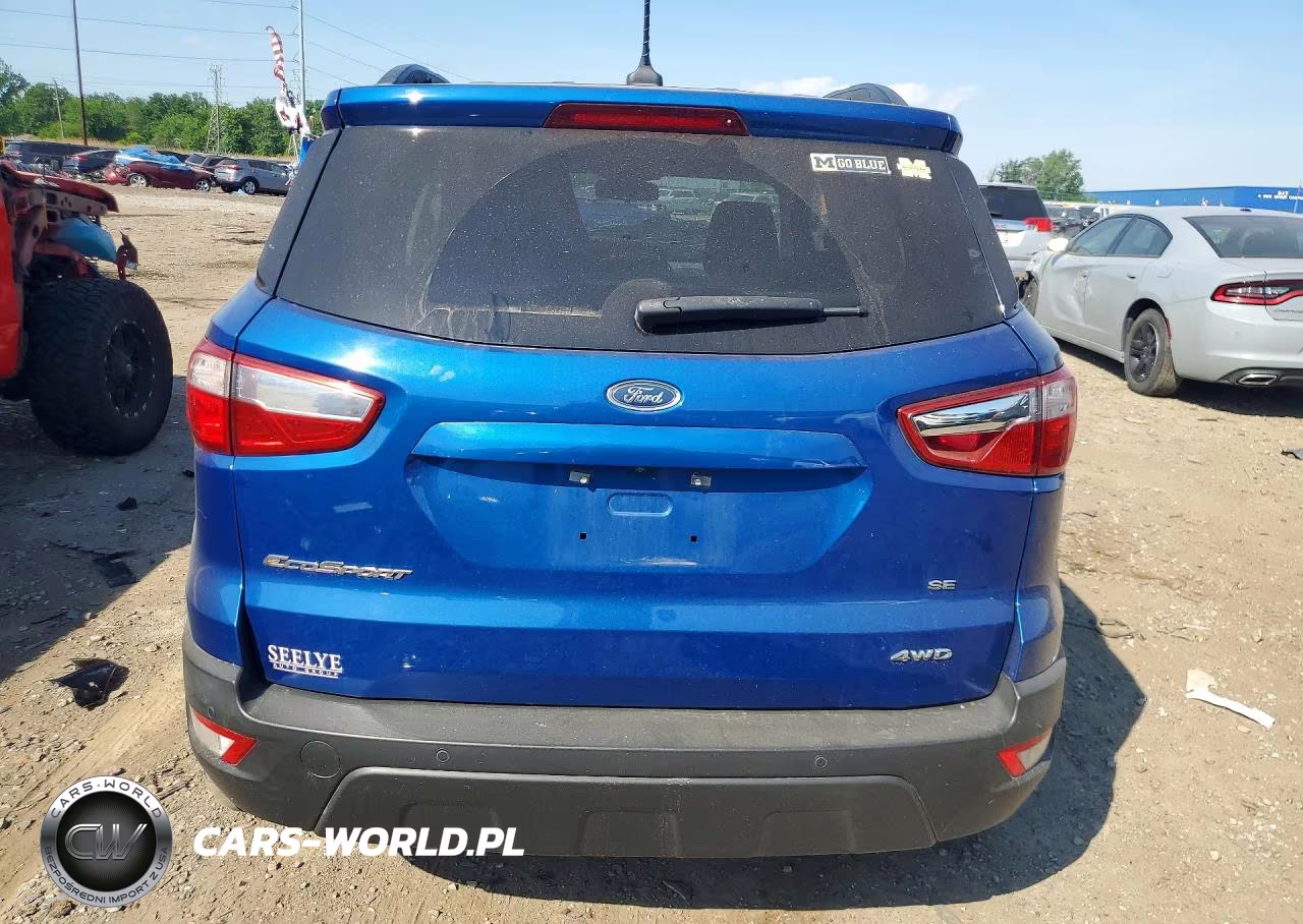 2019 Ford Ecosport Se VIN:MAJ6S3GL9KC253699 - 6