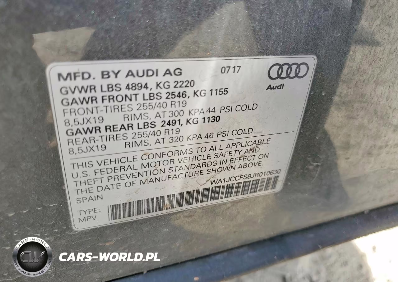 2018 Audi Q3 Premium Plus VIN:WA1JCCFS8JR010630 - 13