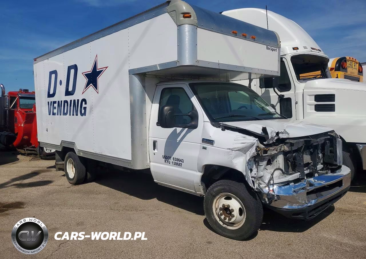 2014 Ford Econoline E350 Super Duty Cutaway Van VIN:1FDWE3FL5EDA60625 - 4