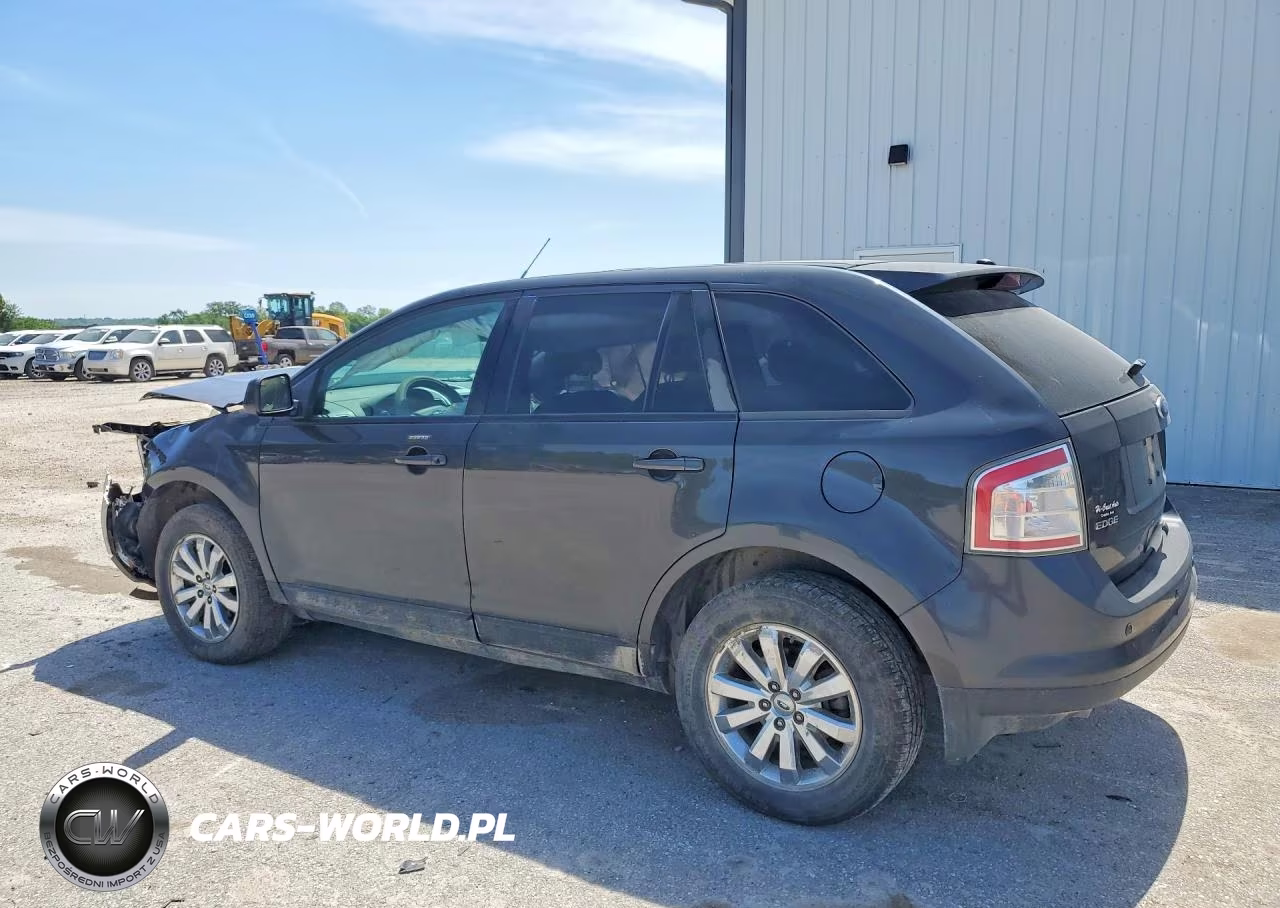 2007 Ford Edge Sel Plus VIN:2FMDK49C07BA63460 - 2