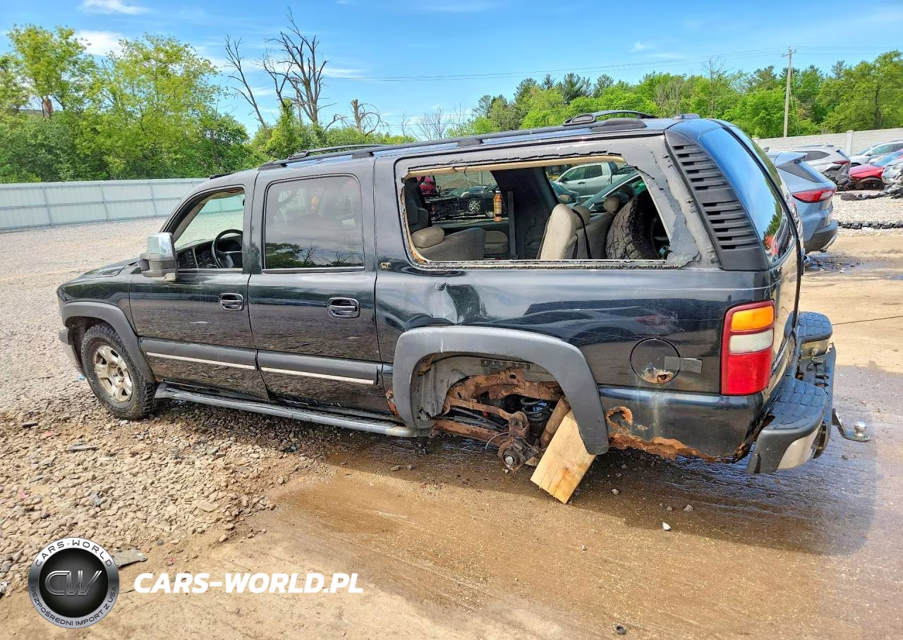 2001 Chevrolet Suburban K1500 VIN:1GNFK16T41J203522 - 2