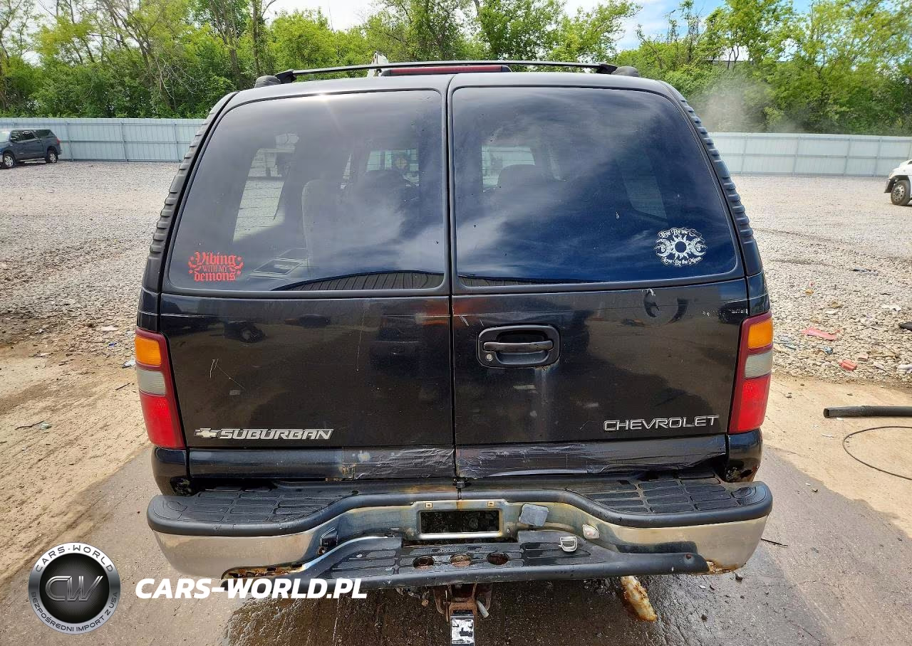 2001 Chevrolet Suburban K1500 VIN:1GNFK16T41J203522 - 6