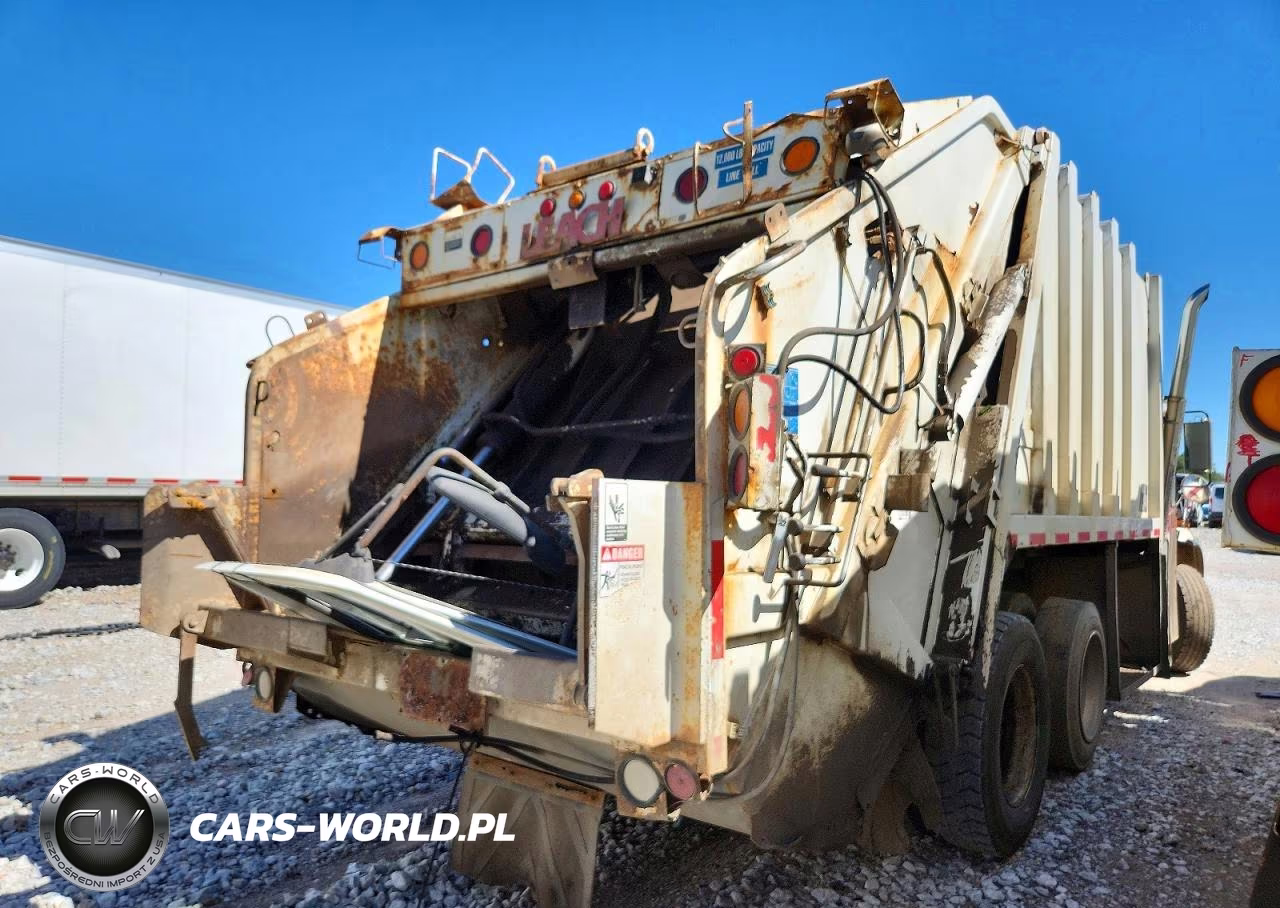 2001 Freightliner Fl80 Refuse Truck VIN:1FVABXBS81HH58362 - 4