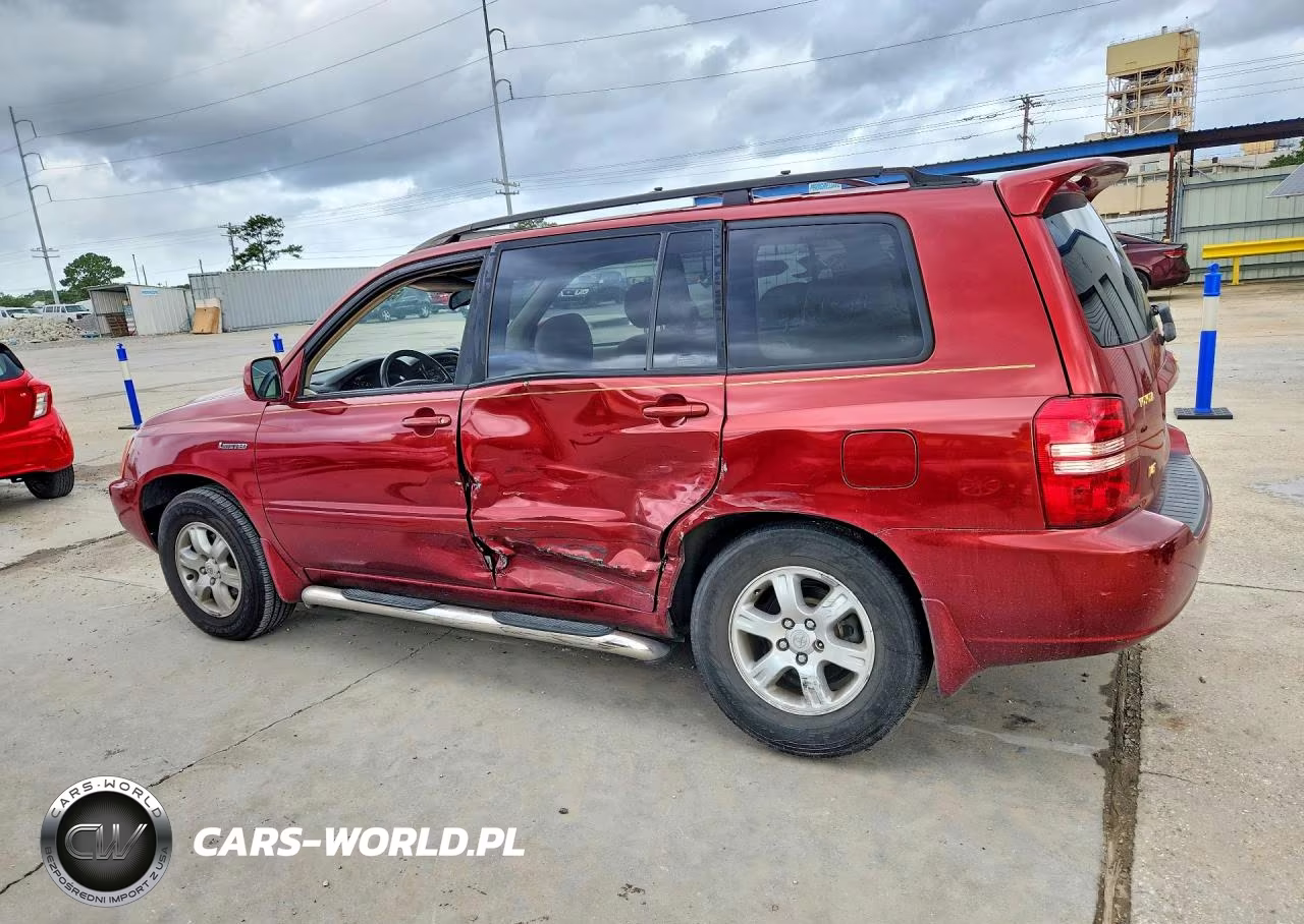 2001 Toyota Highlander Base VIN:JTEGF21A310018361 - 2