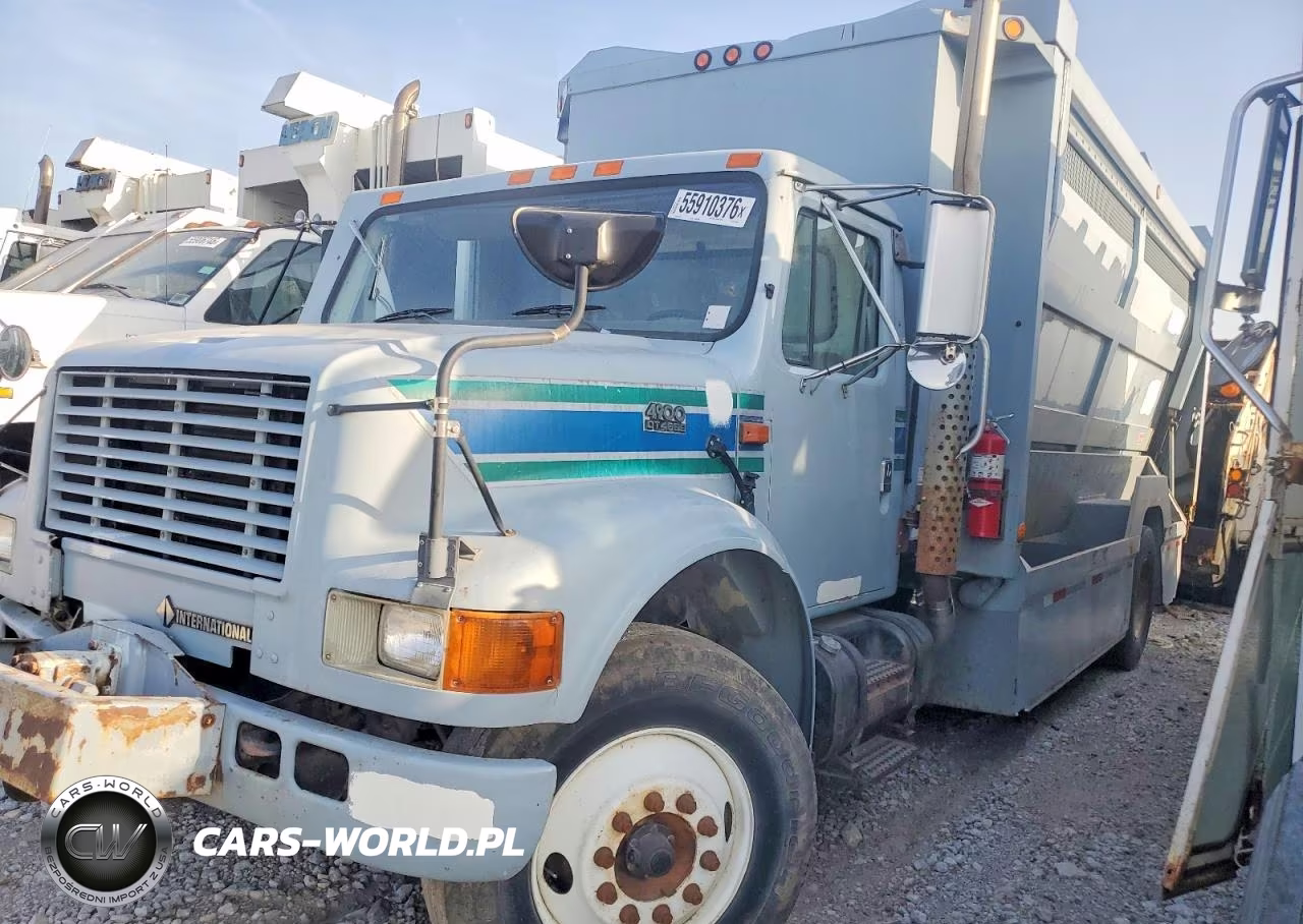 2001 International 4900 Refuse Truck VIN:1HTSDAAN01H293935 - 2