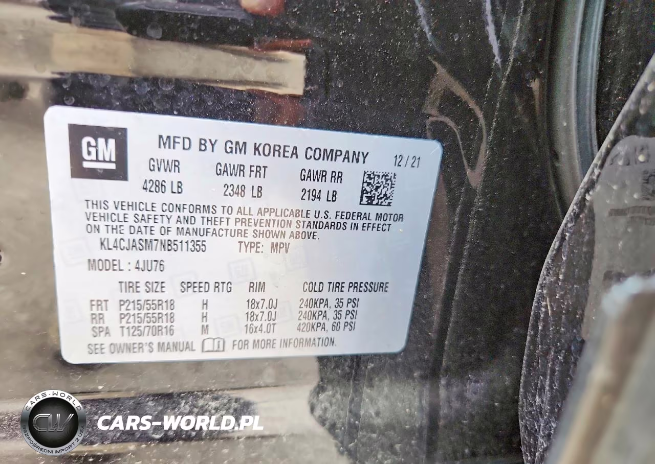 2022 Buick Encore Preferred VIN:KL4CJASM7NB511355 - 12