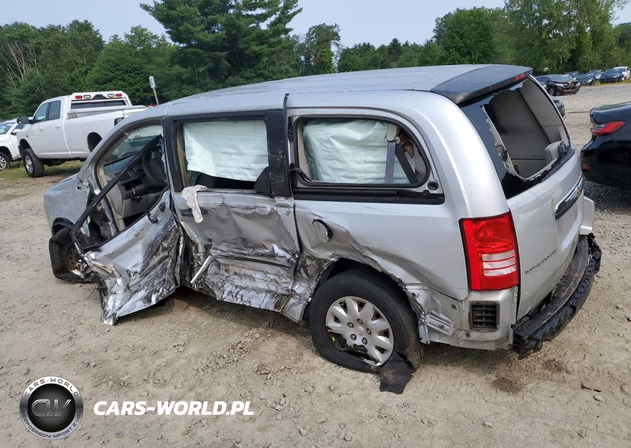 2008 Chrysler Town & Country Lx VIN:2A8HR44H08R125624 - 2