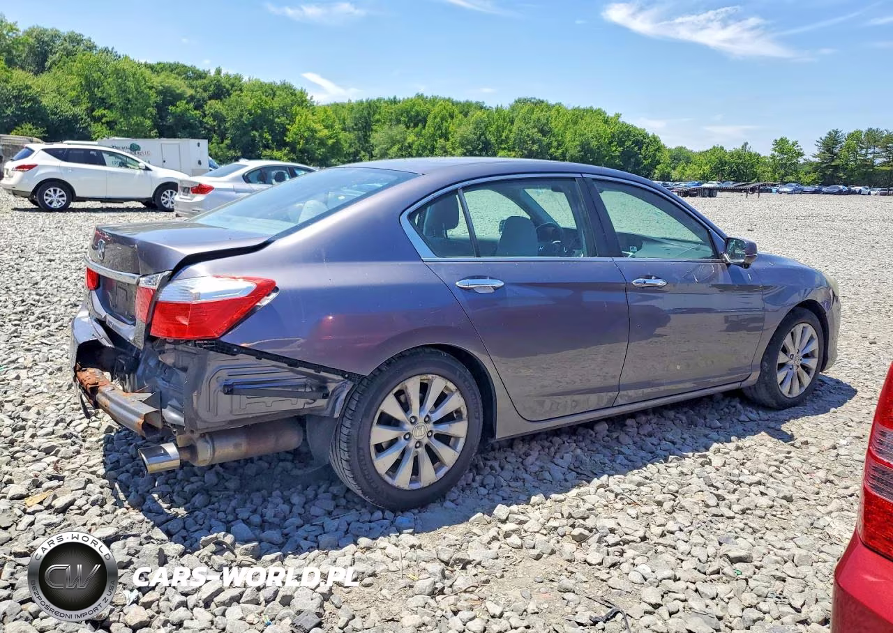 2014 Honda Accord Ex VIN:1HGCR2F7XEA183106 - 3