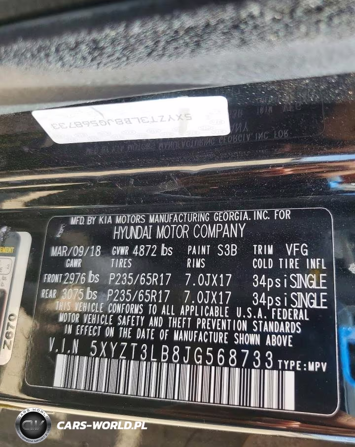 2018 Hyundai Santa Fe Sport 2.4L VIN:5XYZT3LB8JG568733 - 12