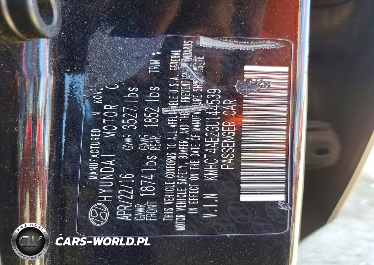 2016 Hyundai Accent Se VIN:KMHCT4AE2GU144539 - 12