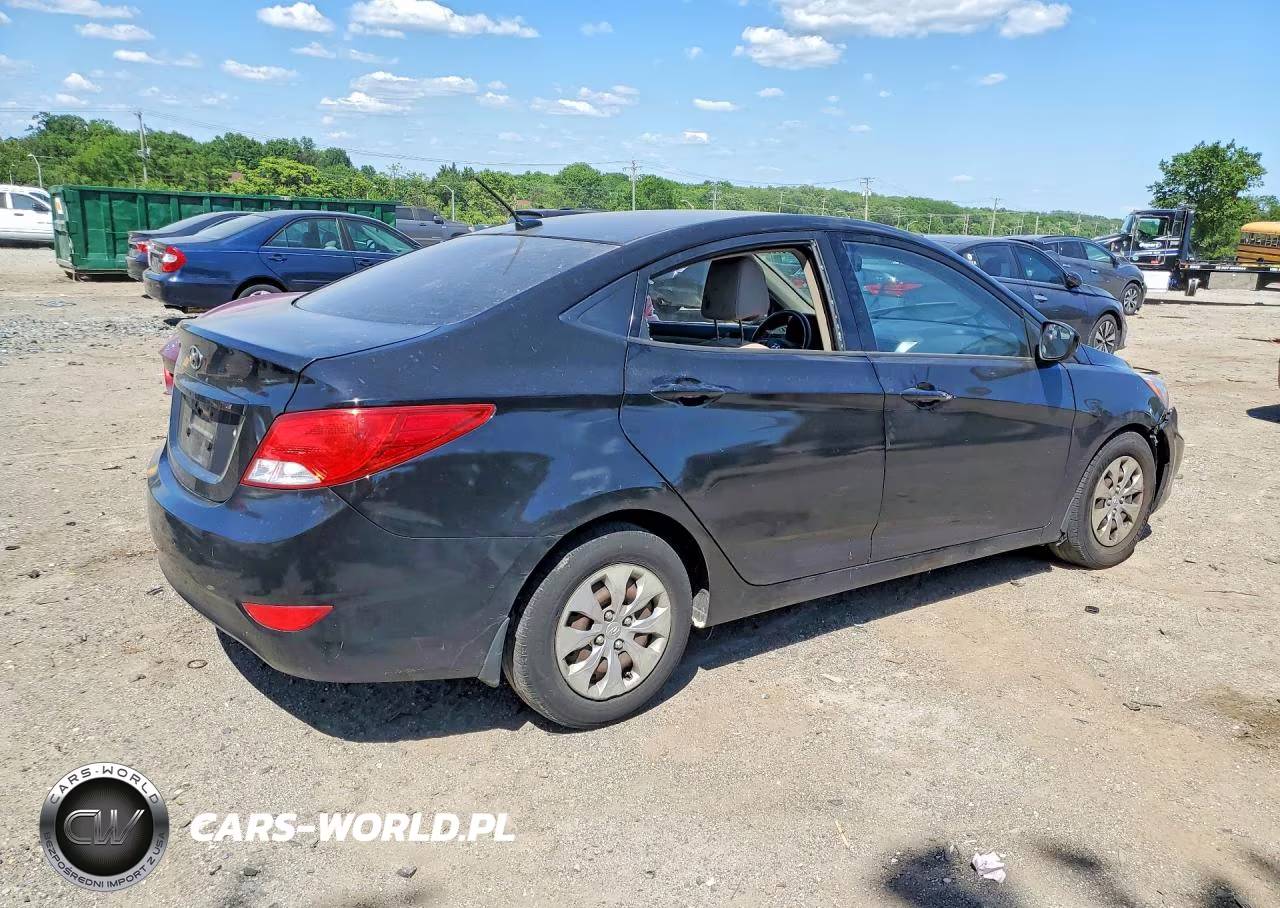 2016 Hyundai Accent Se VIN:KMHCT4AE2GU144539 - 3