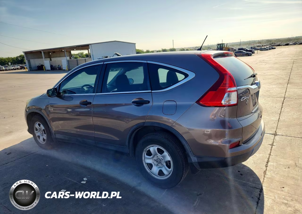 2015 Honda Cr-V Lx VIN:3CZRM3H32FG709779 - 2