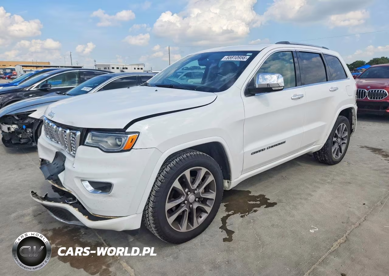 2018 Jeep Grand Cherokee Overland VIN:1C4RJECG0JC289374 - 1